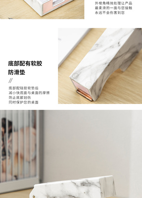 工廠直銷大理石紋辦公用品筆筒 提升辦公品質(zhì)的實(shí)用選擇